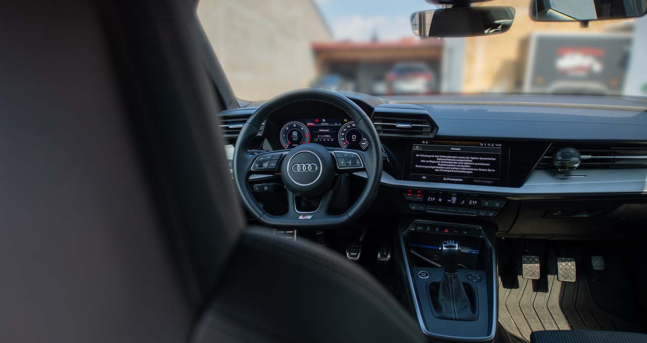 Audi-A3-Innenraum-Gerade Audi A3 Limousine