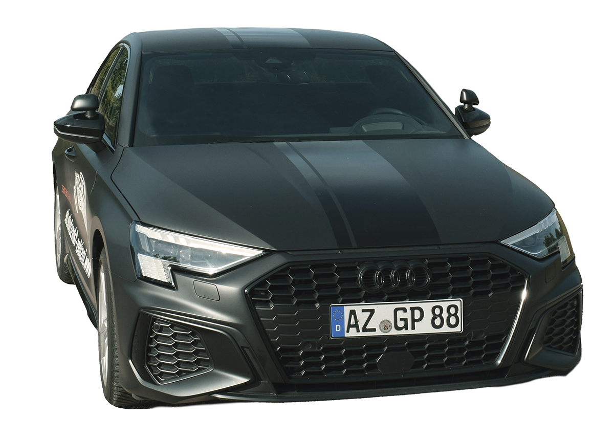 audi-a3-limousine-seitenfrontal Die Fahrzeuge der Fahrschule